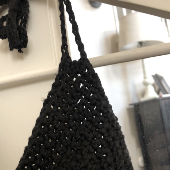 Bohemian Crochet Crop Top Handmade - Picture 2 of 4